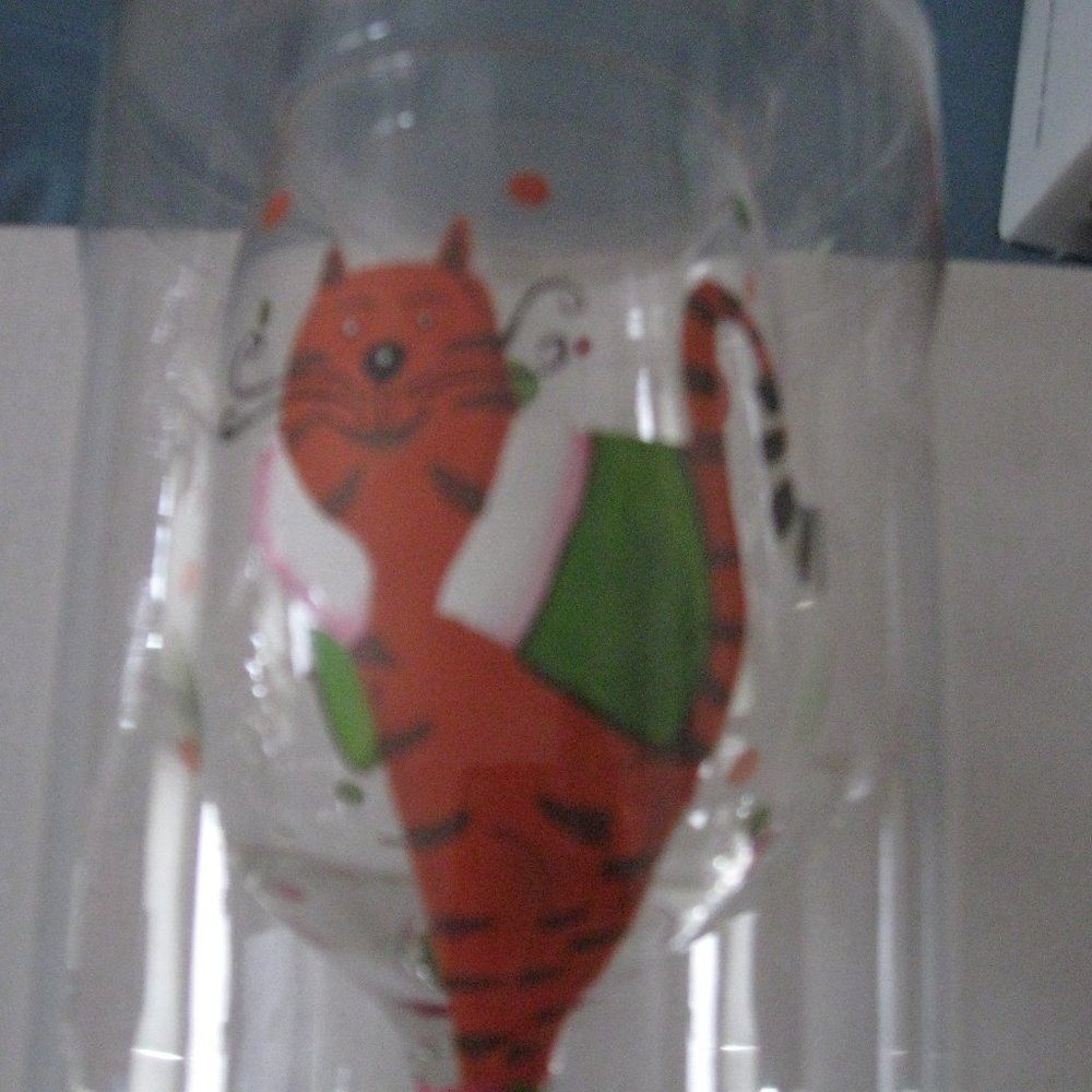 Hand Painted 12 oz. Wine Stemware